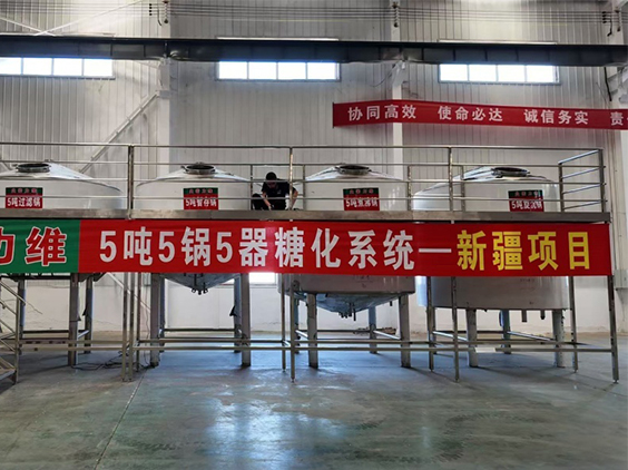 大同精酿啤酒设备厂—5吨精酿啤酒设备—新疆项目